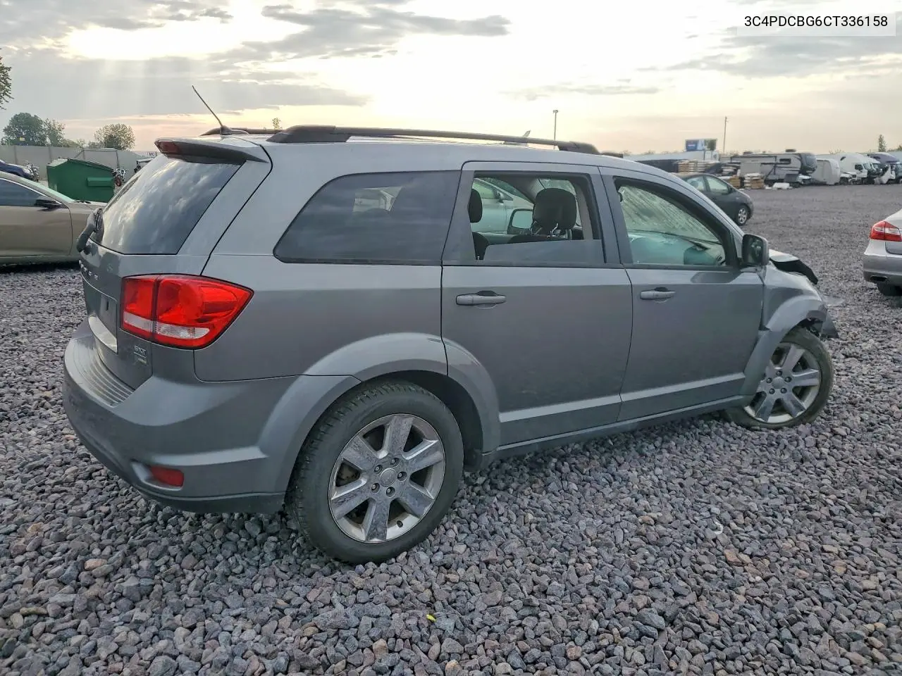 2012 DODGE JOURNEY VIN 3C4PDCBG6CT336158 — фото 3