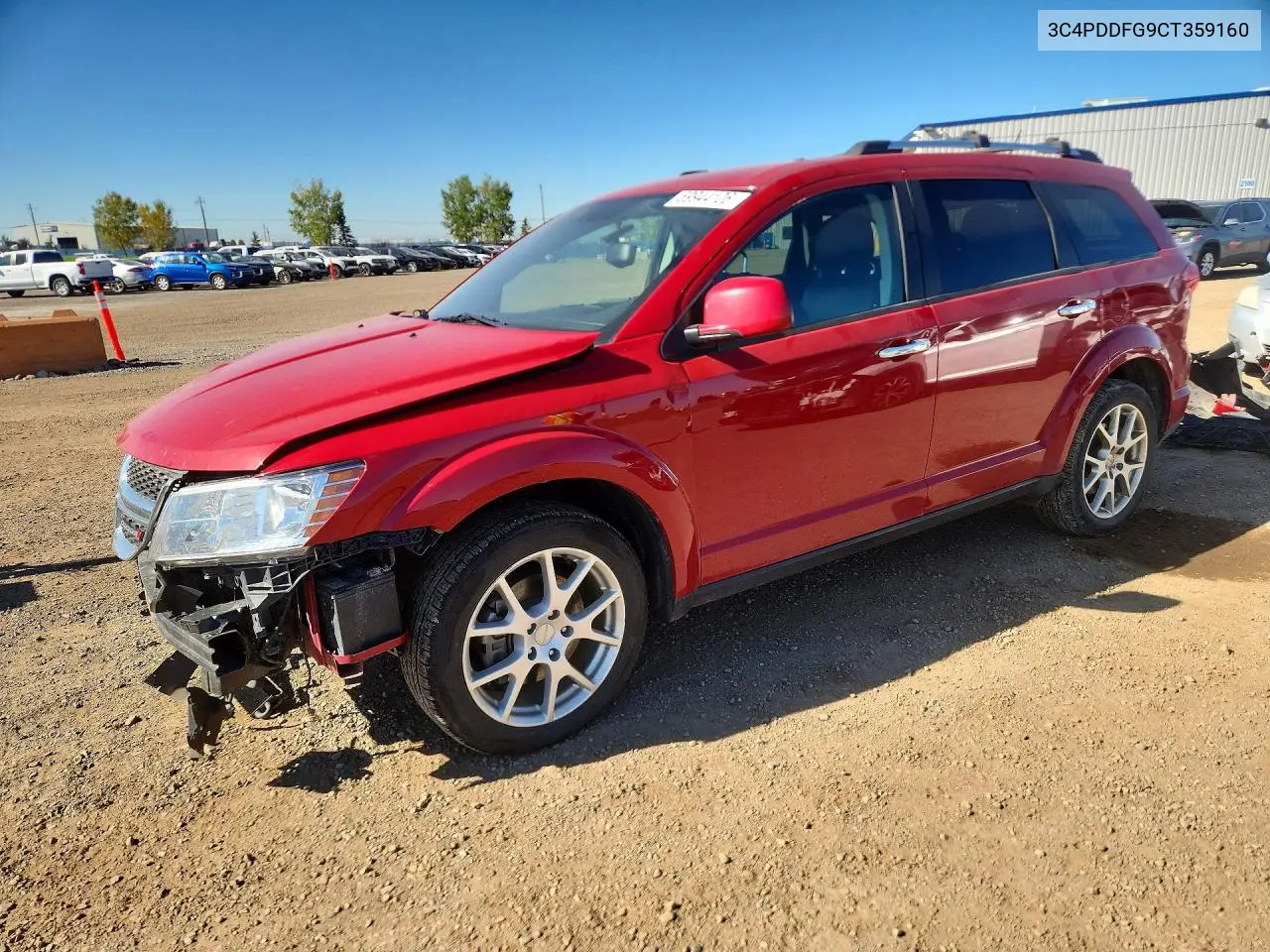 DODGE JOURNEY 2012, VIN 3C4PDDFG9CT359160
