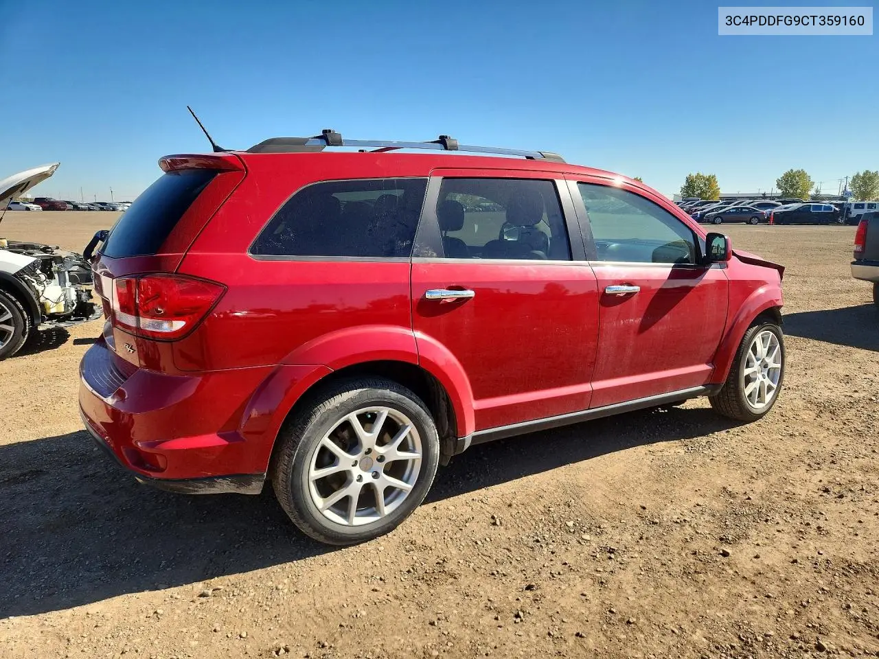 2012 DODGE JOURNEY VIN 3C4PDDFG9CT359160 — фото 3
