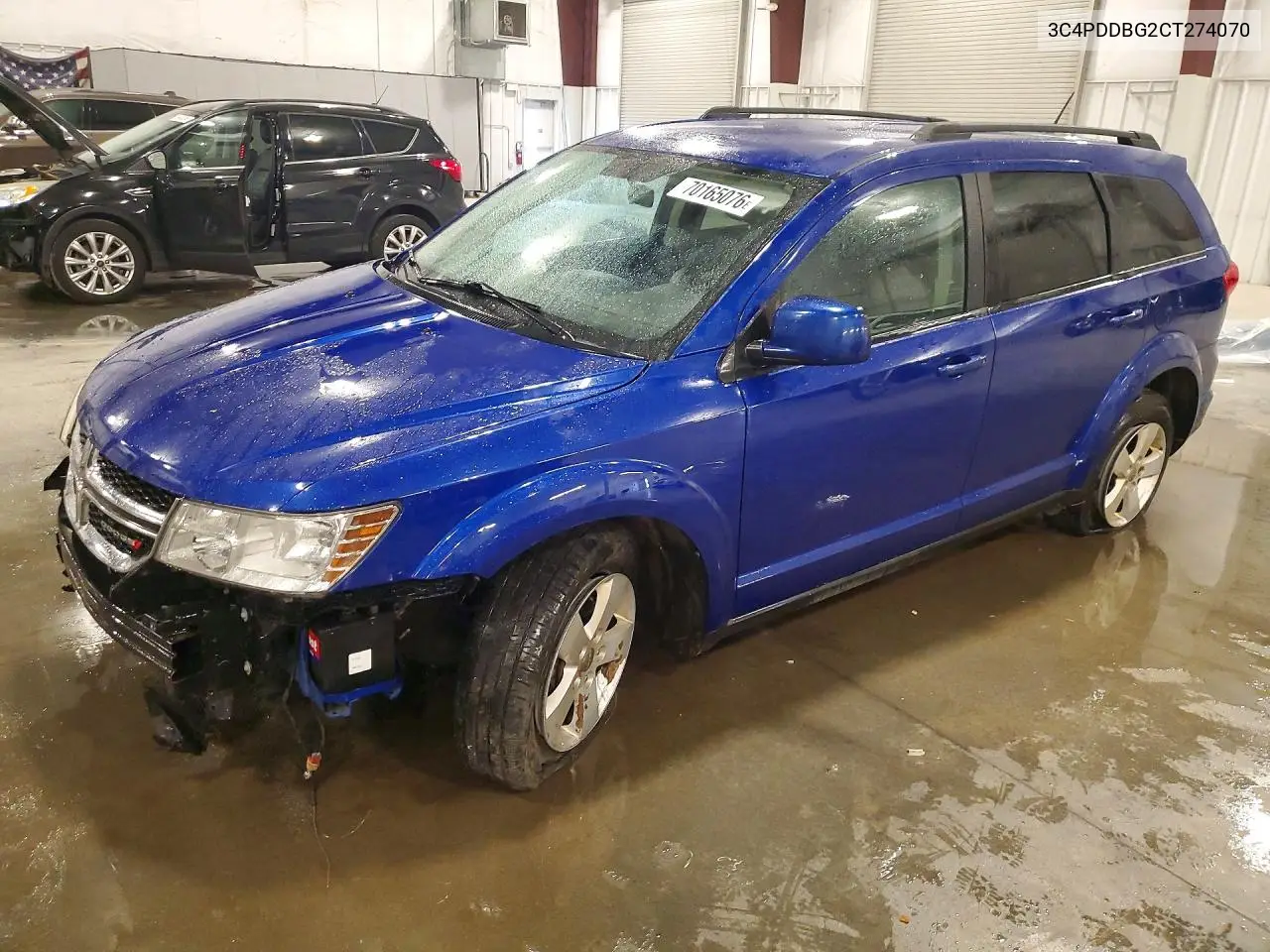 DODGE JOURNEY 2012, VIN 3C4PDDBG2CT274070