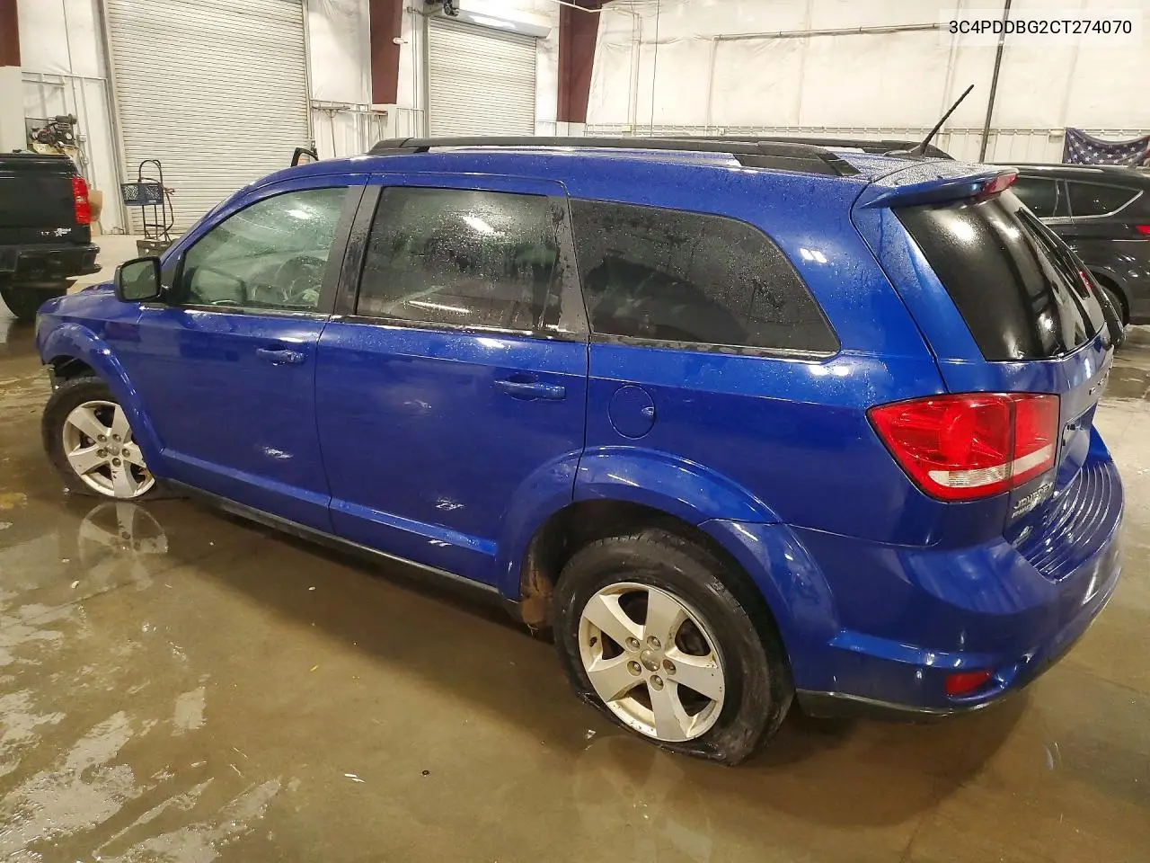 2012 DODGE JOURNEY VIN 3C4PDDBG2CT274070 — фото 2