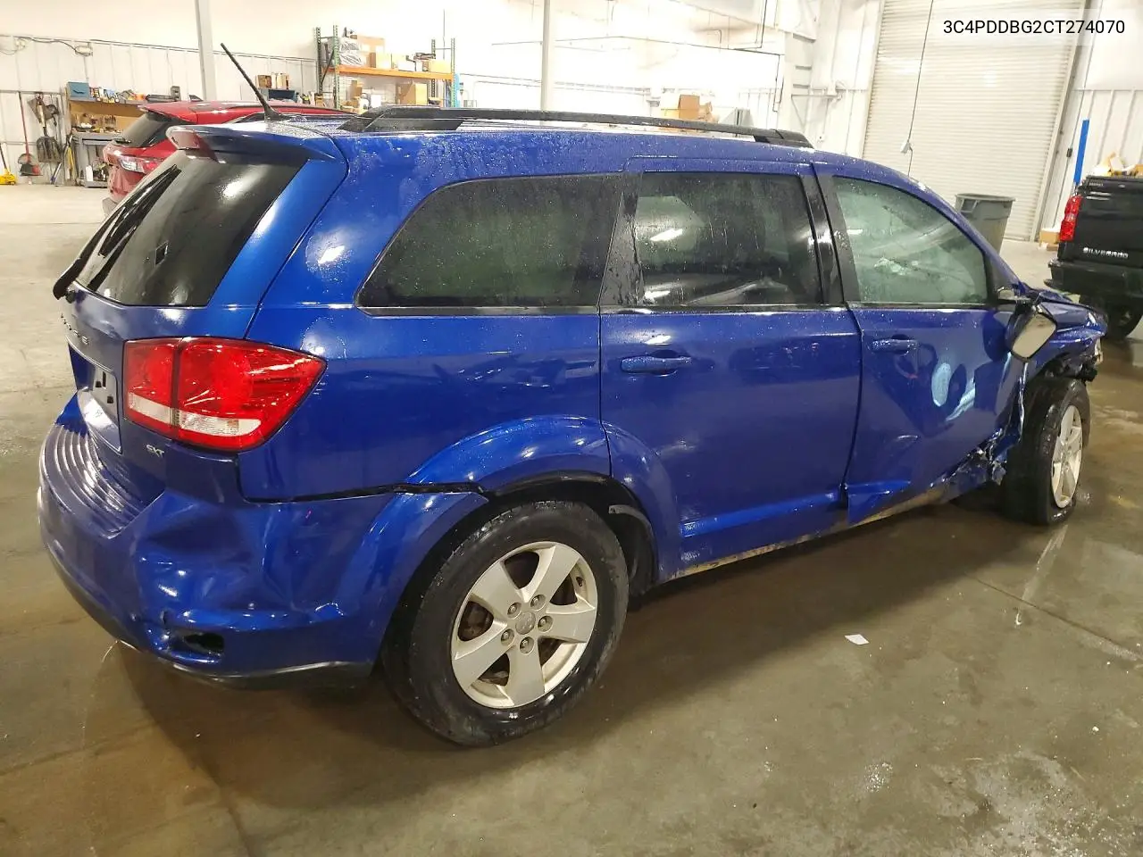 2012 DODGE JOURNEY VIN 3C4PDDBG2CT274070 — фото 3