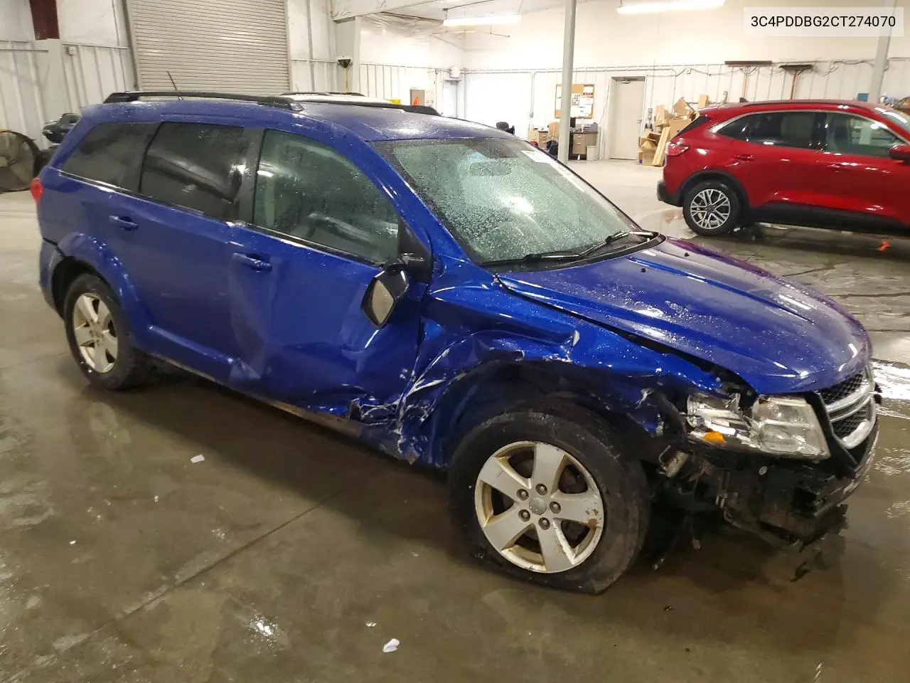 2012 DODGE JOURNEY VIN 3C4PDDBG2CT274070 — фото 4