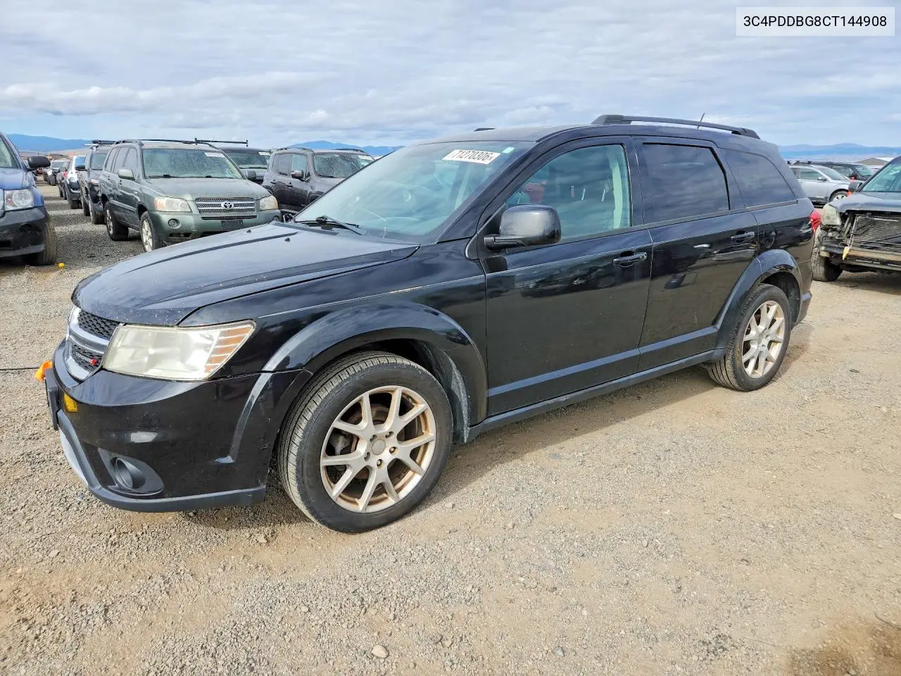 DODGE JOURNEY 2012, VIN 3C4PDDBG8CT144908
