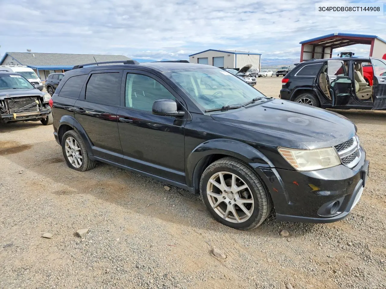 2012 DODGE JOURNEY VIN 3C4PDDBG8CT144908 — фото 4
