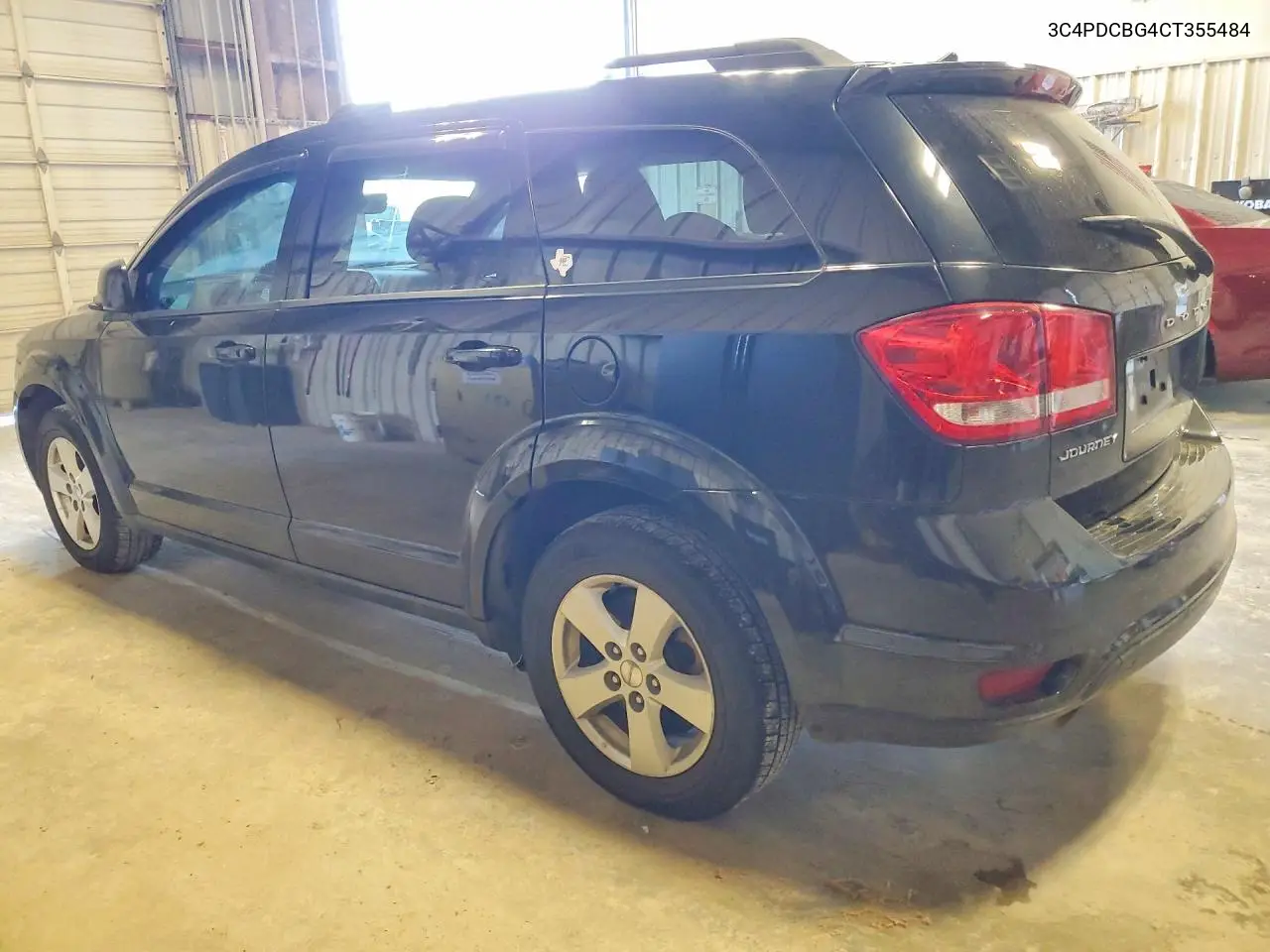 2012 DODGE JOURNEY VIN 3C4PDCBG4CT355484 — фото 2