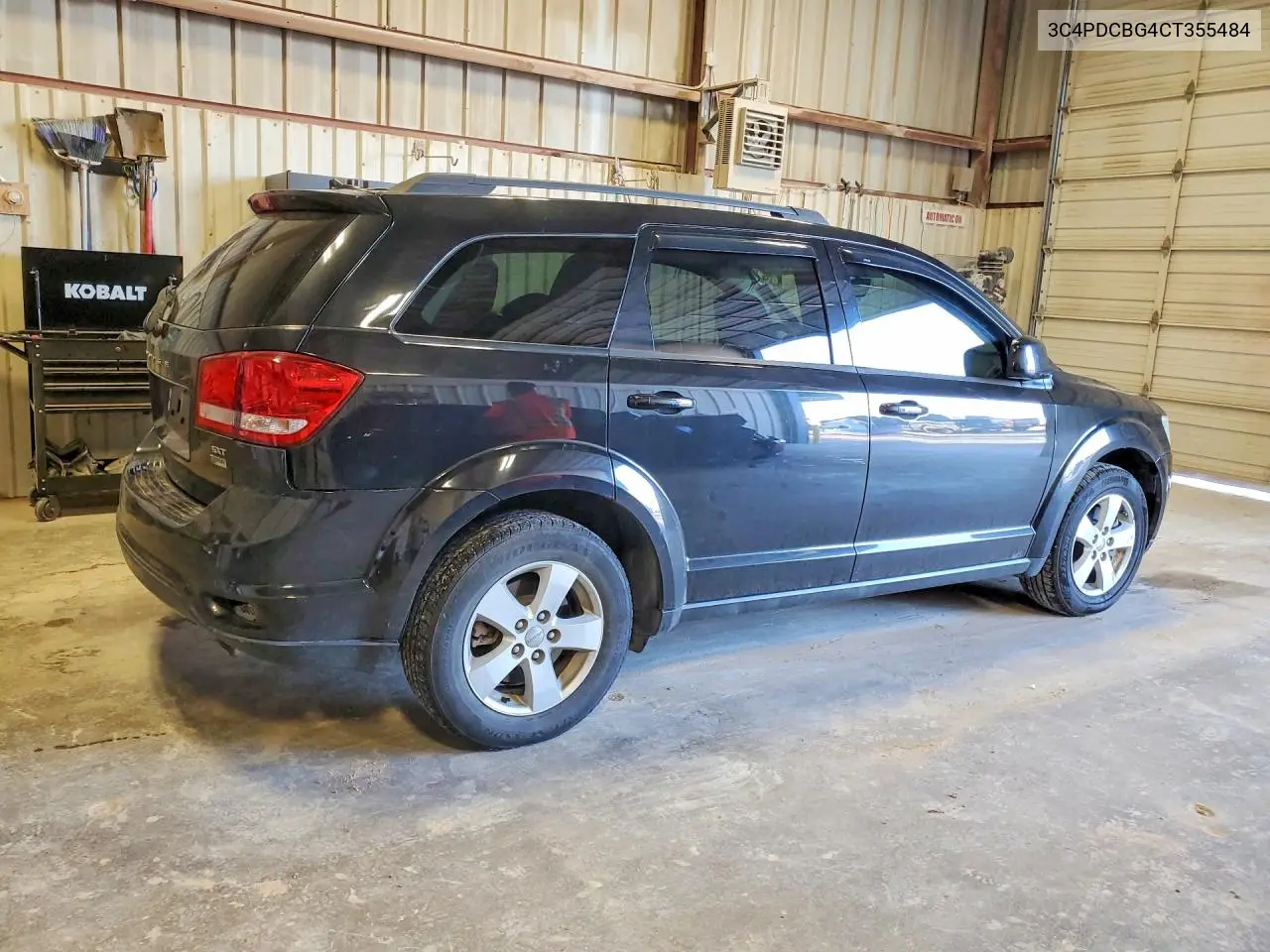 2012 DODGE JOURNEY VIN 3C4PDCBG4CT355484 — фото 3