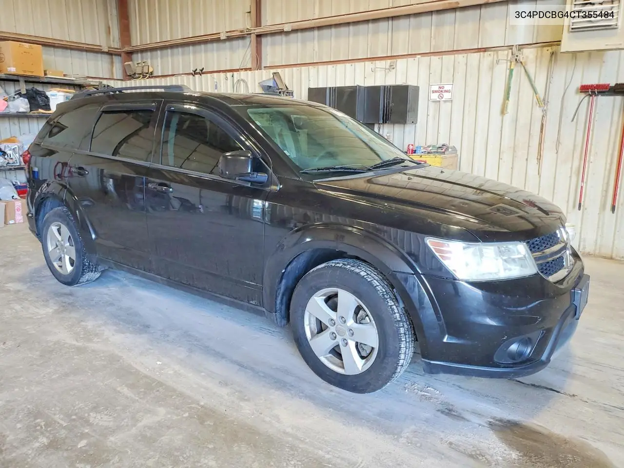 2012 DODGE JOURNEY VIN 3C4PDCBG4CT355484 — фото 4