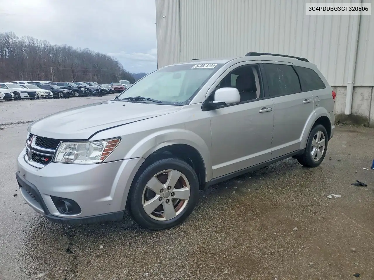 DODGE JOURNEY 2012, VIN 3C4PDDBG3CT320506