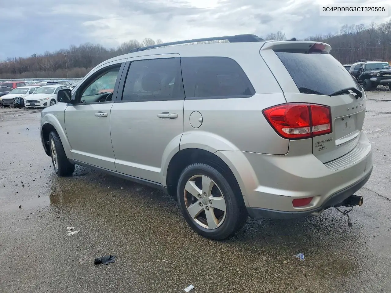 2012 DODGE JOURNEY VIN 3C4PDDBG3CT320506 — фото 2