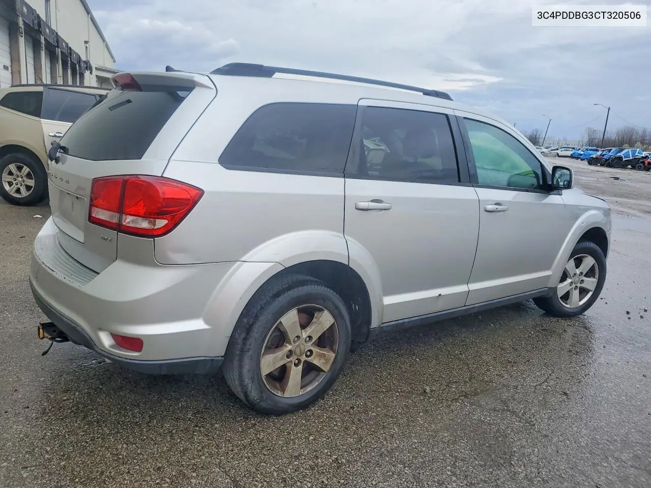 2012 DODGE JOURNEY VIN 3C4PDDBG3CT320506 — фото 3