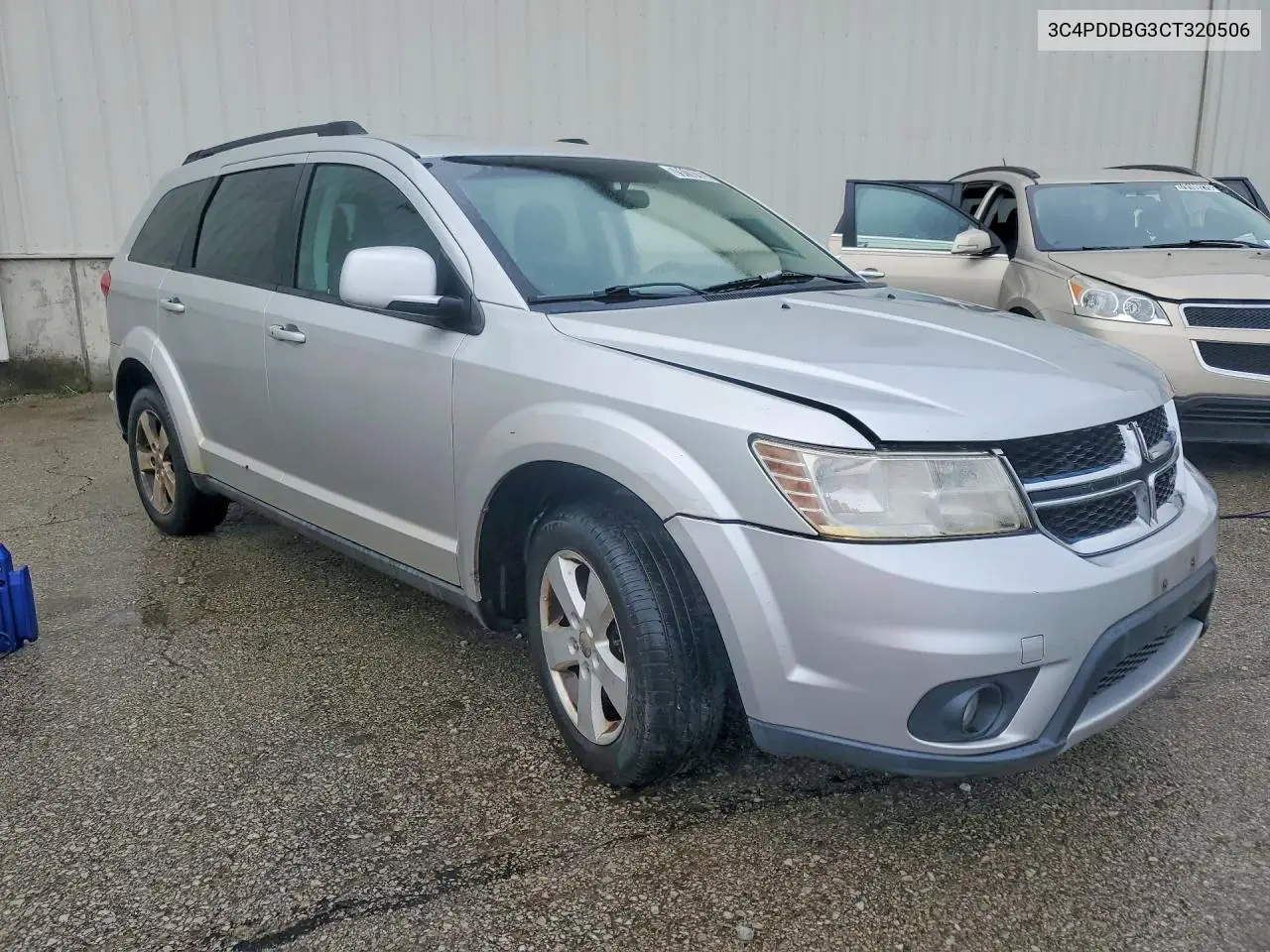 2012 DODGE JOURNEY VIN 3C4PDDBG3CT320506 — фото 4