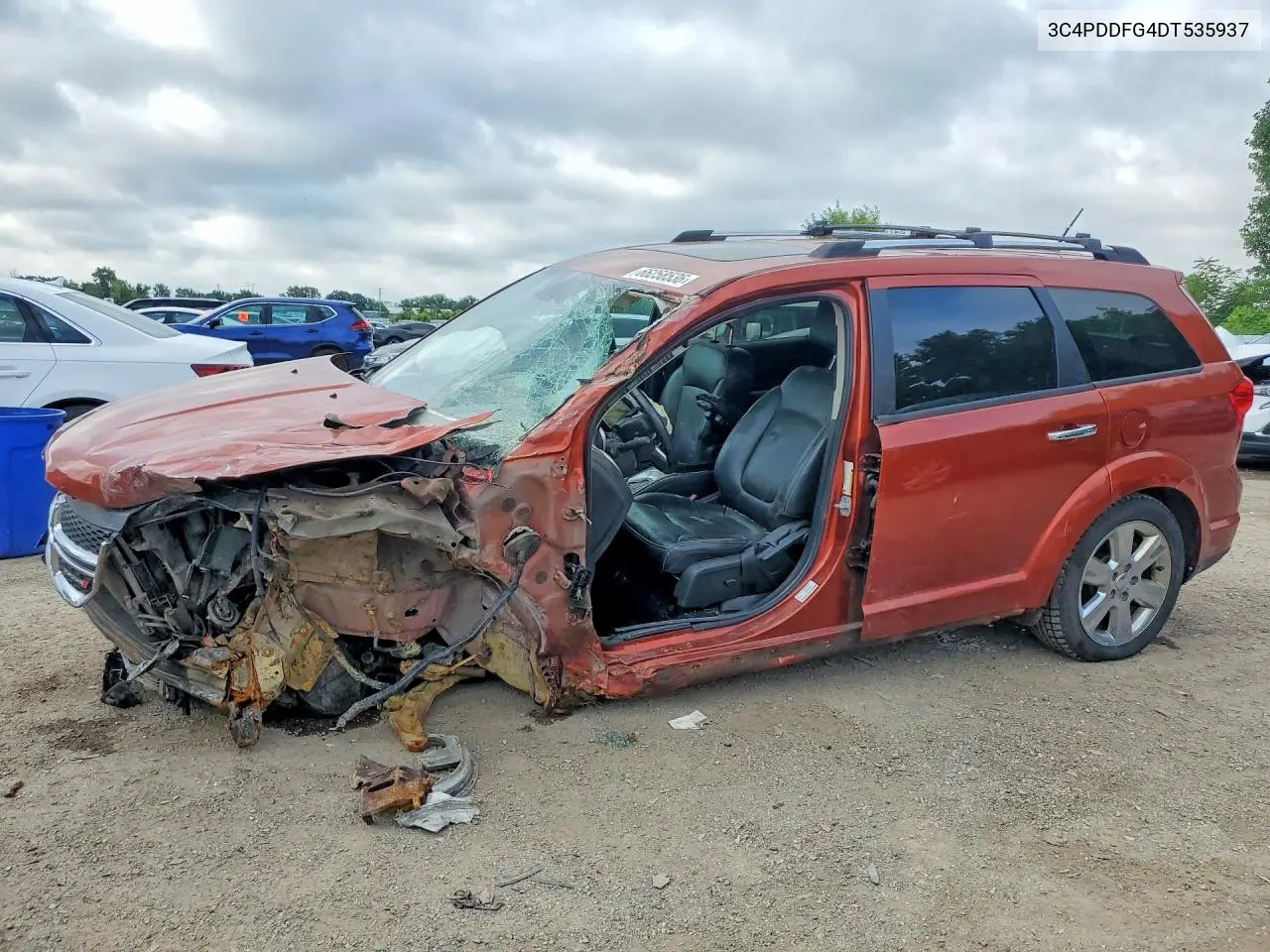 DODGE JOURNEY 2013, VIN 3C4PDDFG4DT535937