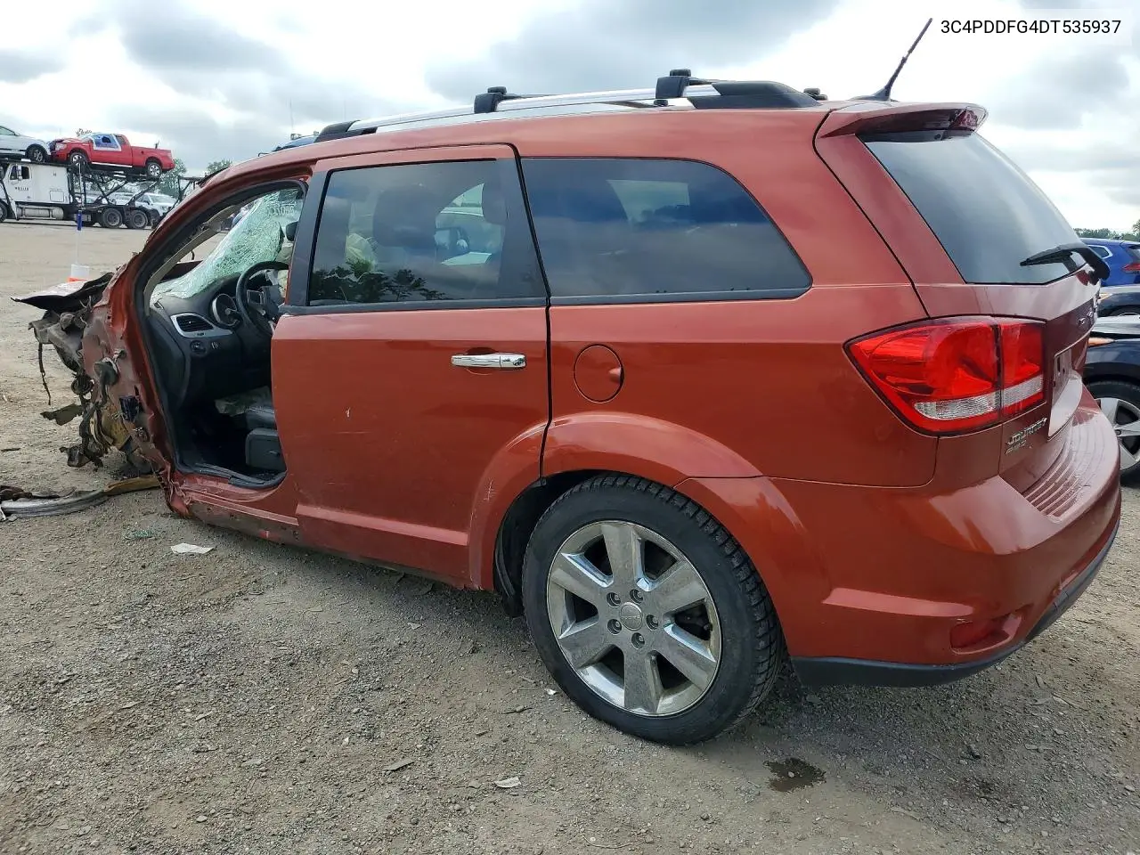 2013 DODGE JOURNEY VIN 3C4PDDFG4DT535937 — фото 2