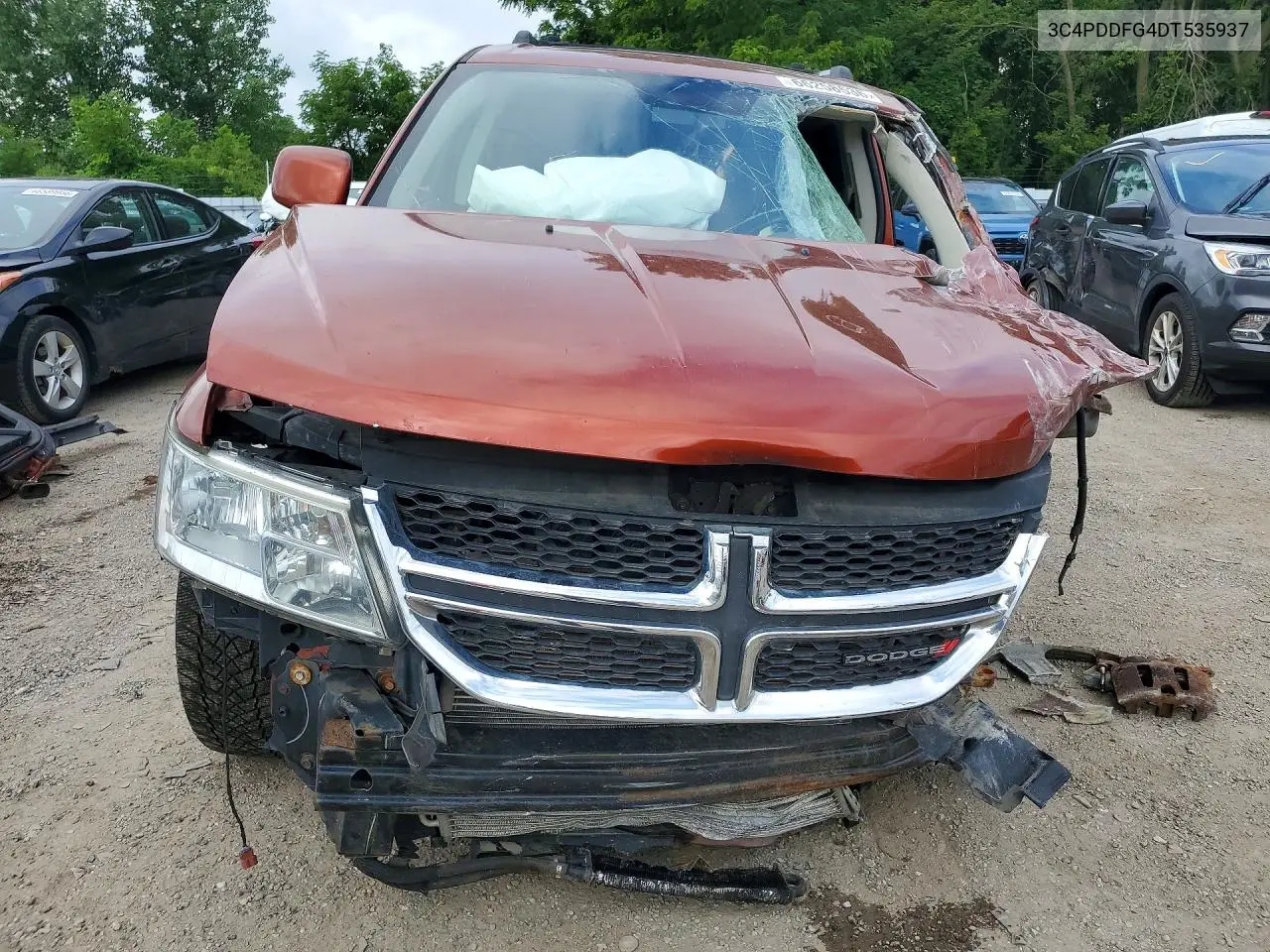 2013 DODGE JOURNEY VIN 3C4PDDFG4DT535937 — фото 5