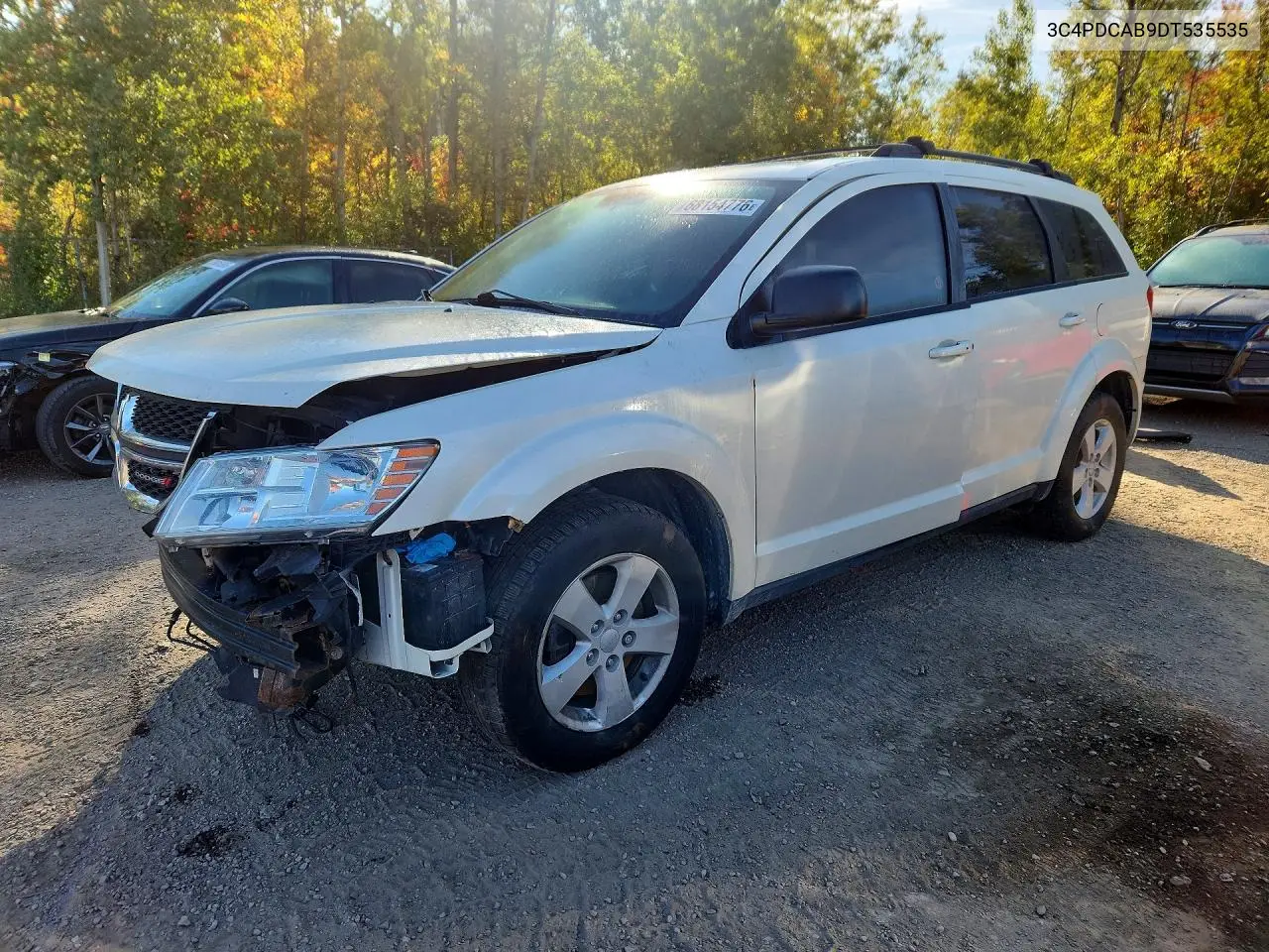 DODGE JOURNEY 2013, VIN 3C4PDCAB9DT535535