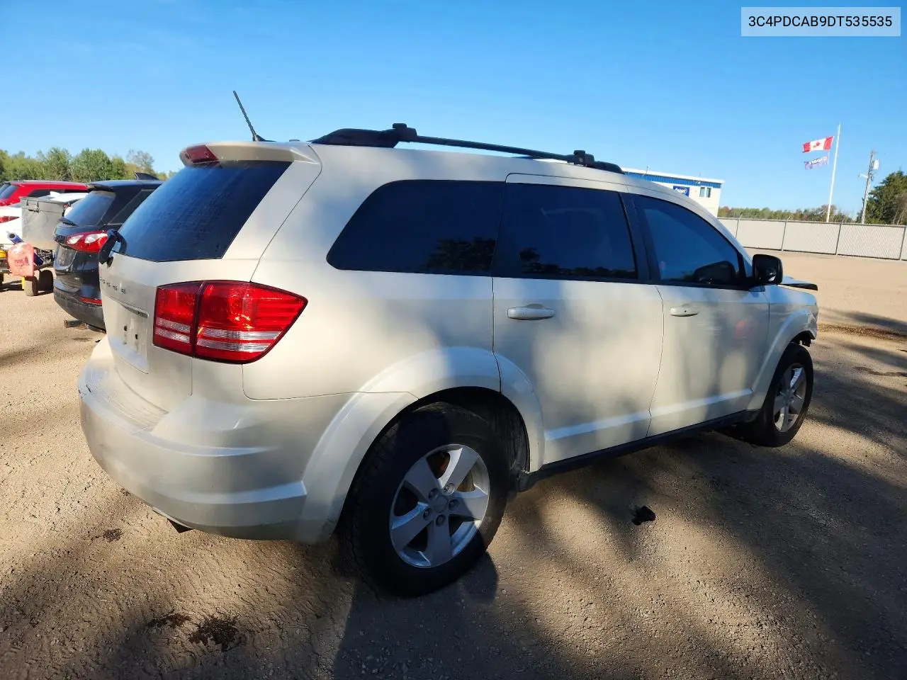 2013 DODGE JOURNEY VIN 3C4PDCAB9DT535535 — фото 3