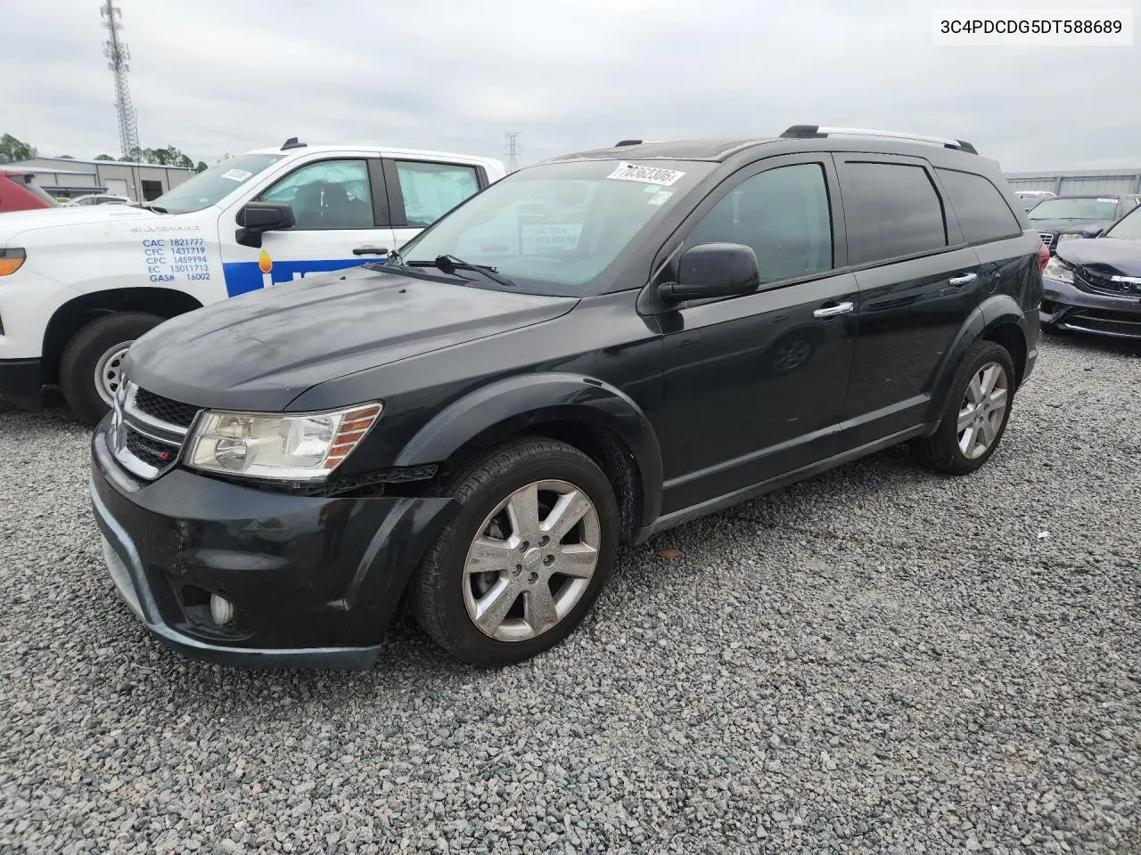 DODGE JOURNEY 2013, VIN 3C4PDCDG5DT588689