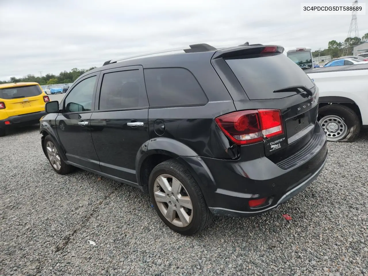 2013 DODGE JOURNEY VIN 3C4PDCDG5DT588689 — фото 2