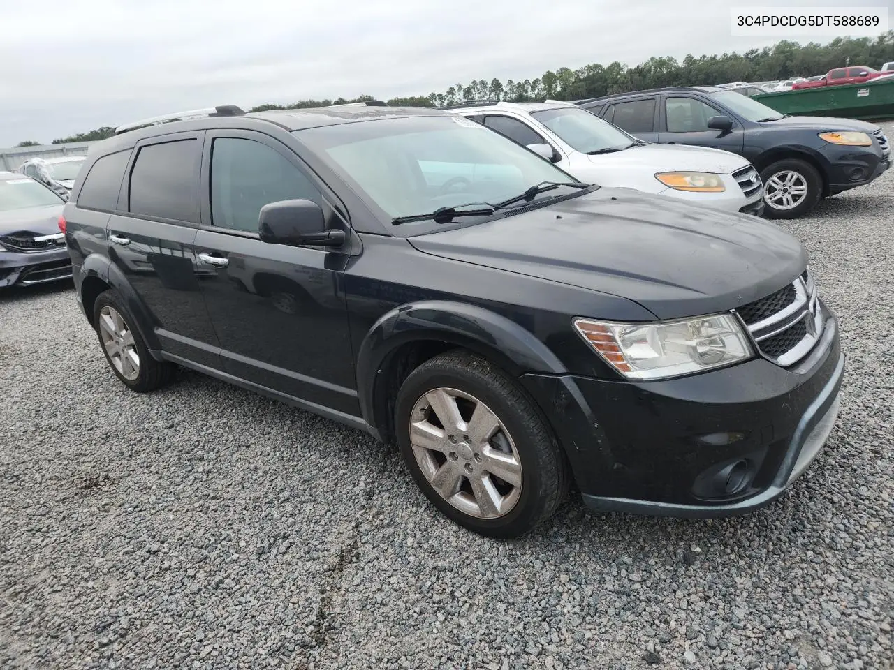 2013 DODGE JOURNEY VIN 3C4PDCDG5DT588689 — фото 4
