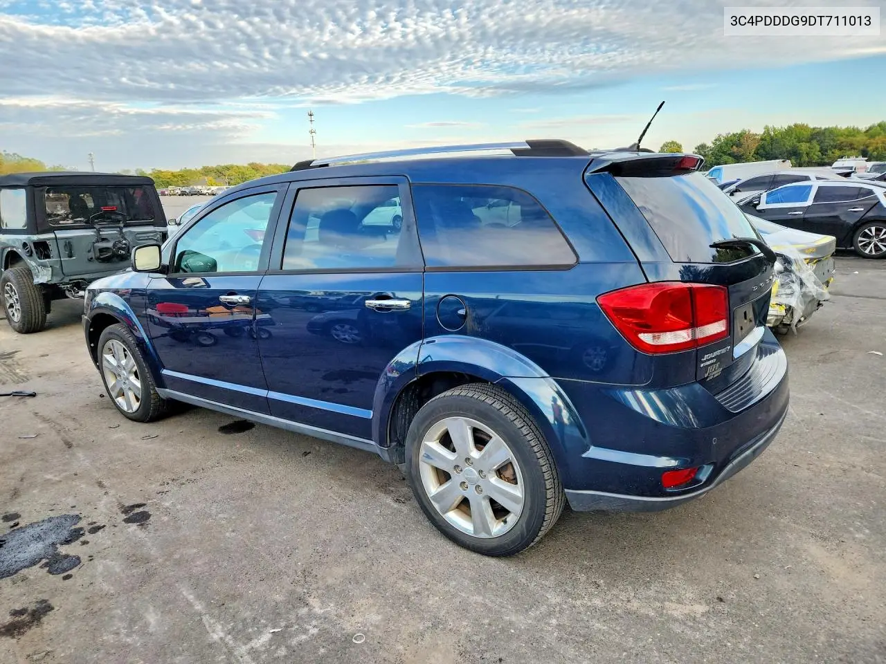 2013 DODGE JOURNEY VIN 3C4PDDDG9DT711013 — фото 2