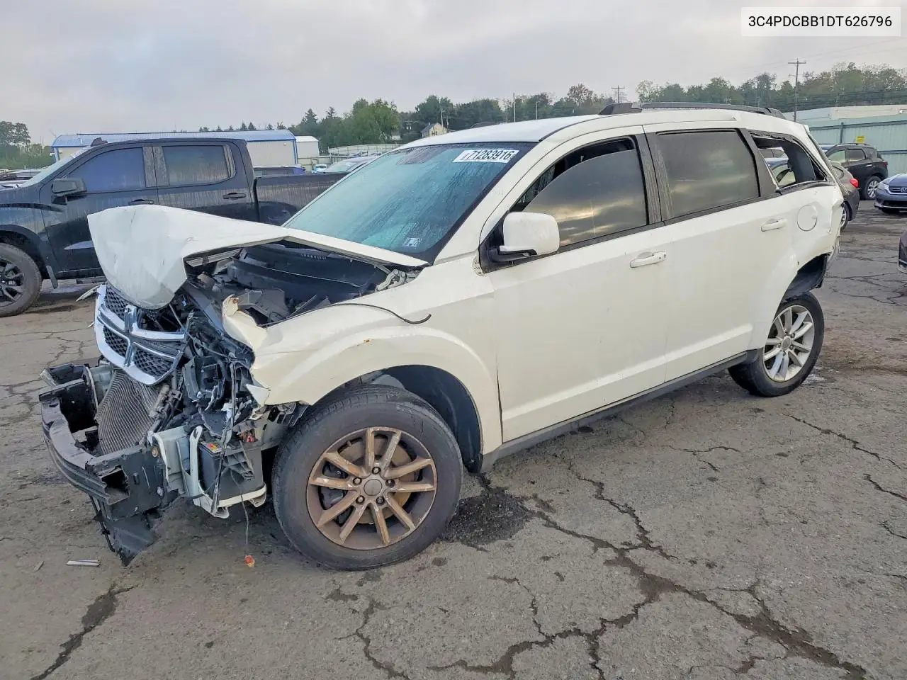 DODGE JOURNEY 2013, VIN 3C4PDCBB1DT626796