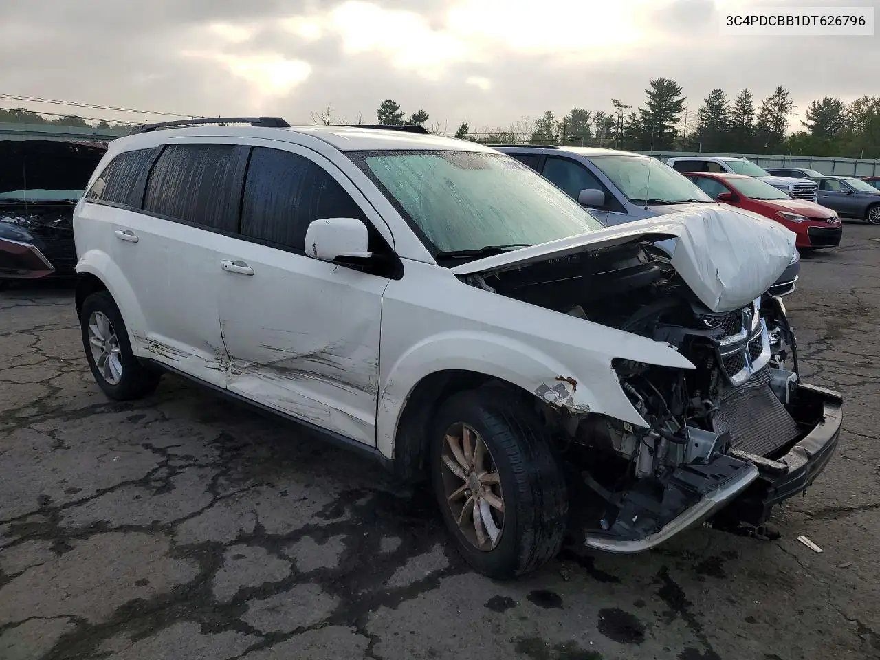 2013 DODGE JOURNEY VIN 3C4PDCBB1DT626796 — фото 4