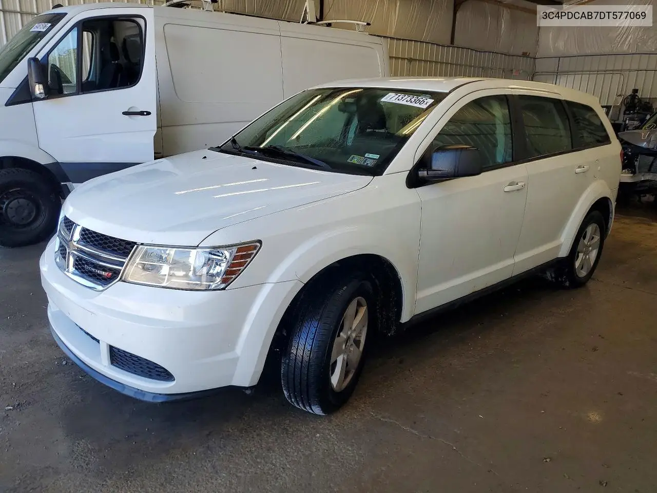 DODGE JOURNEY 2013, VIN 3C4PDCAB7DT577069