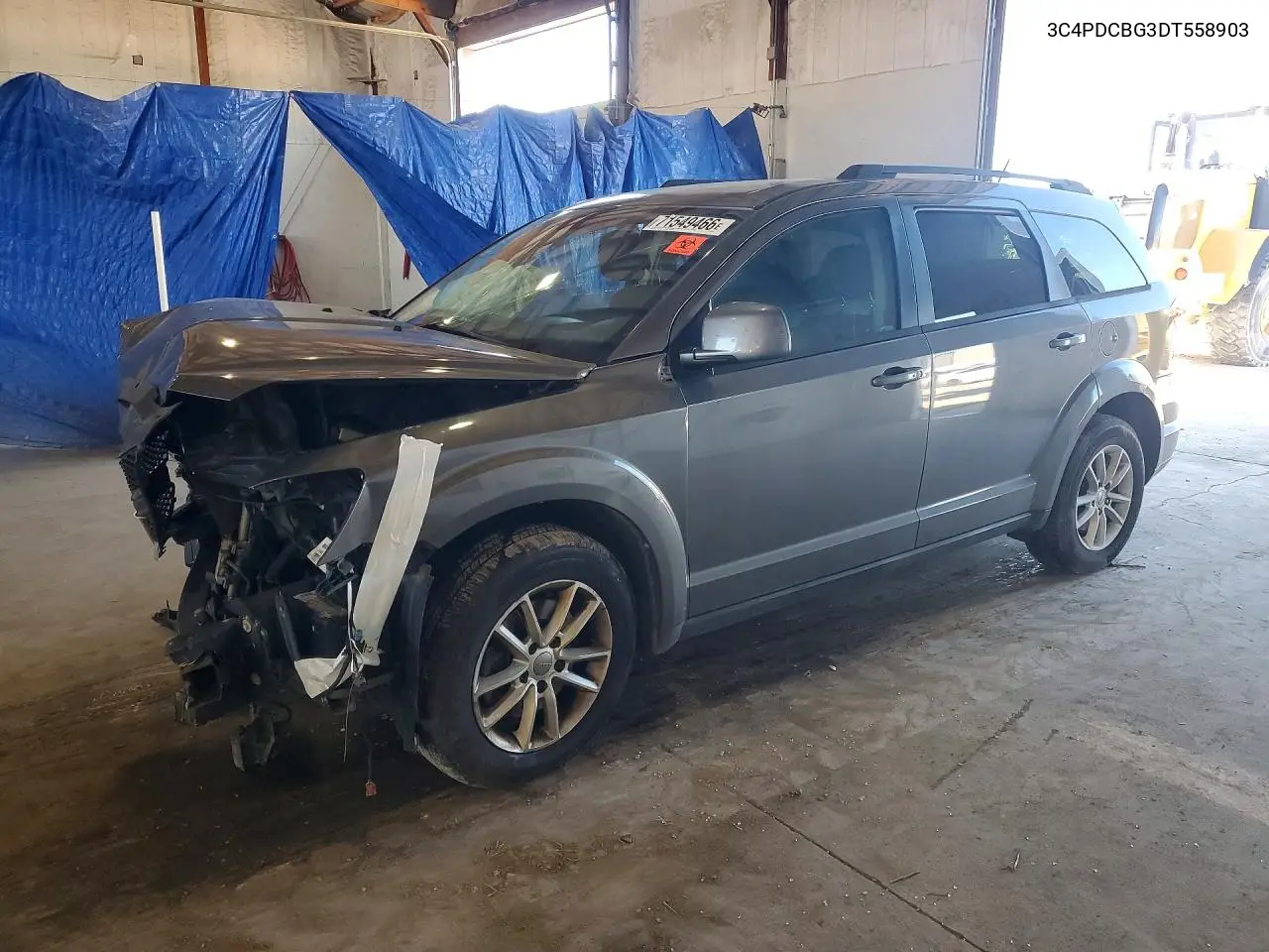 DODGE JOURNEY 2013, VIN 3C4PDCBG3DT558903