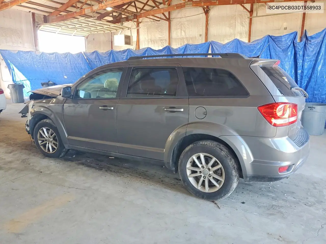 2013 DODGE JOURNEY VIN 3C4PDCBG3DT558903 — фото 2