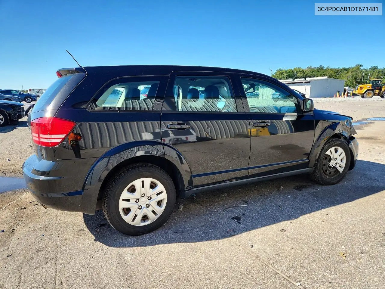 2013 DODGE JOURNEY VIN 3C4PDCAB1DT671481 — фото 3