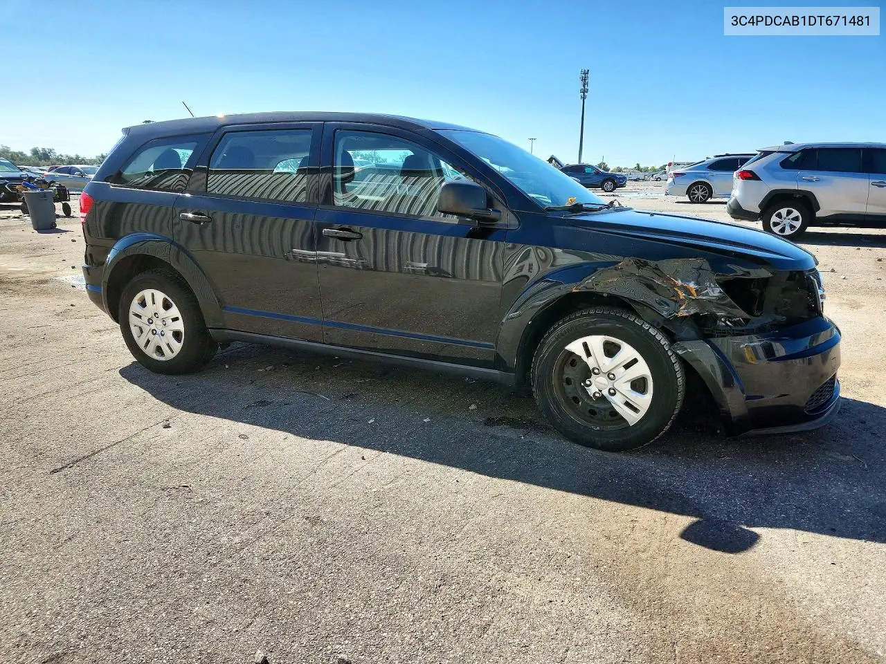2013 DODGE JOURNEY VIN 3C4PDCAB1DT671481 — фото 4