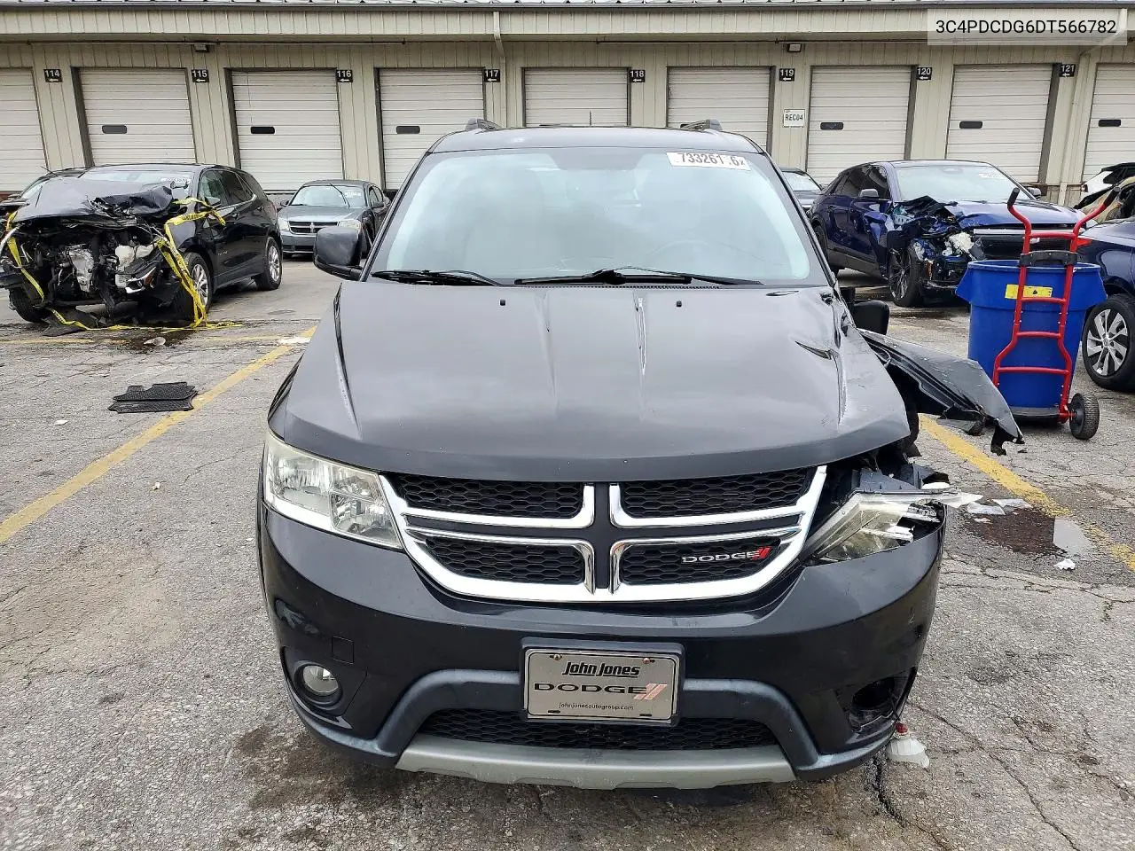 2013 DODGE JOURNEY VIN 3C4PDCDG6DT566782 — фото 5