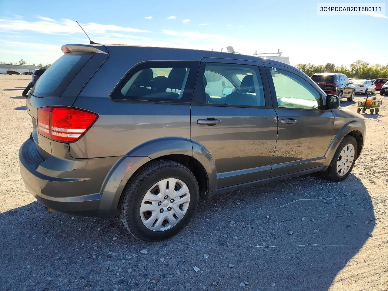 2013 DODGE JOURNEY VIN 3C4PDCAB2DT680111 — фото 3