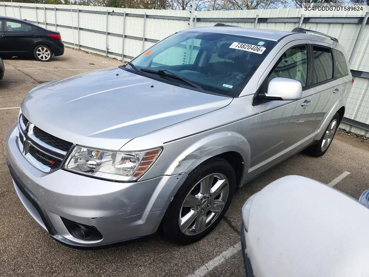 DODGE JOURNEY 2013, VIN 3C4PDDDG7DT589624