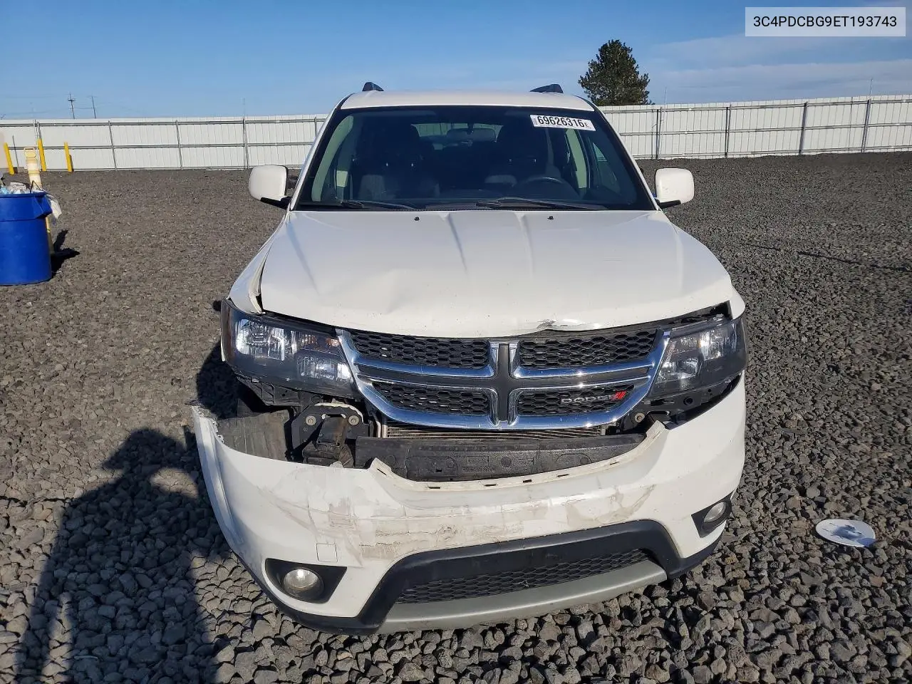 2014 DODGE JOURNEY VIN 3C4PDCBG9ET193743 — фото 5
