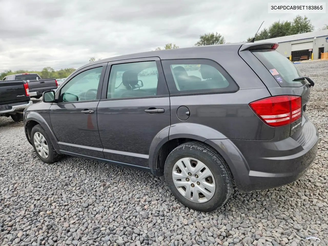 2014 DODGE JOURNEY VIN 3C4PDCAB9ET183865 — фото 4