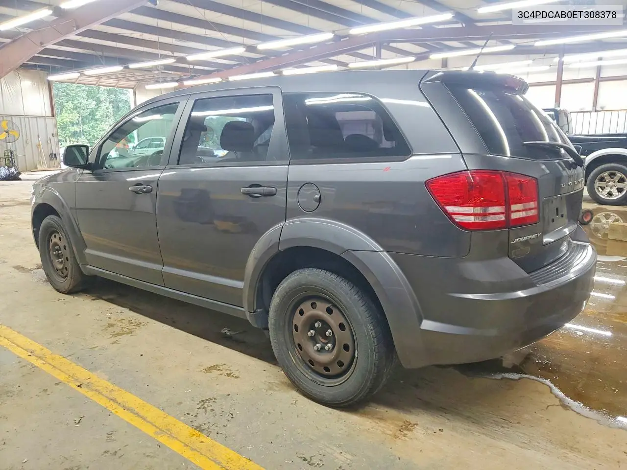 2014 DODGE JOURNEY VIN 3C4PDCAB0ET308378 — фото 2