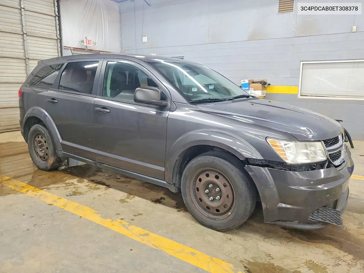 2014 DODGE JOURNEY VIN 3C4PDCAB0ET308378 — фото 4
