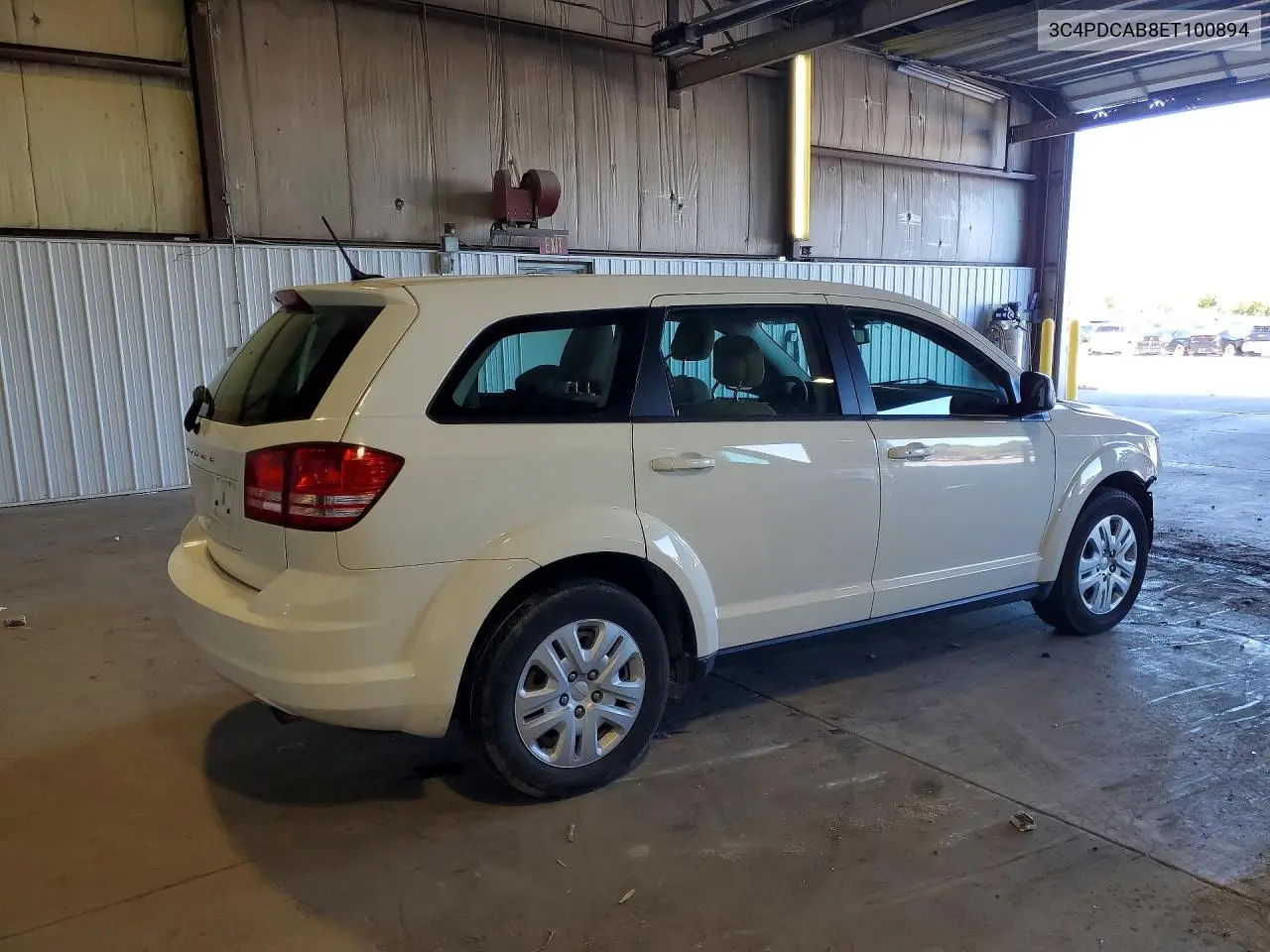 2014 DODGE JOURNEY VIN 3C4PDCAB8ET100894 — фото 3