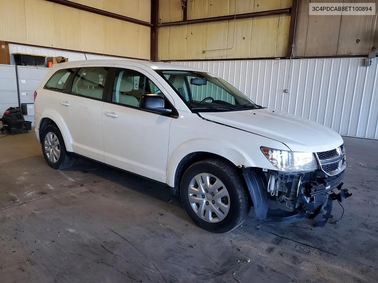 2014 DODGE JOURNEY VIN 3C4PDCAB8ET100894 — фото 4