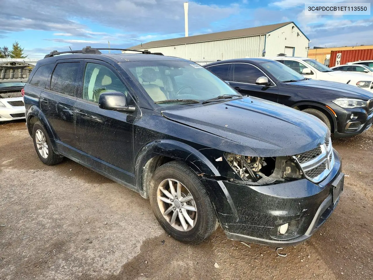 2014 DODGE JOURNEY VIN 3C4PDCCB1ET113550 — фото 4