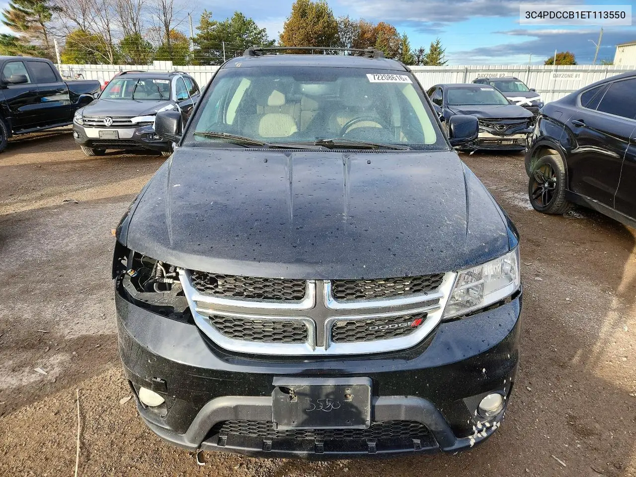2014 DODGE JOURNEY VIN 3C4PDCCB1ET113550 — фото 5