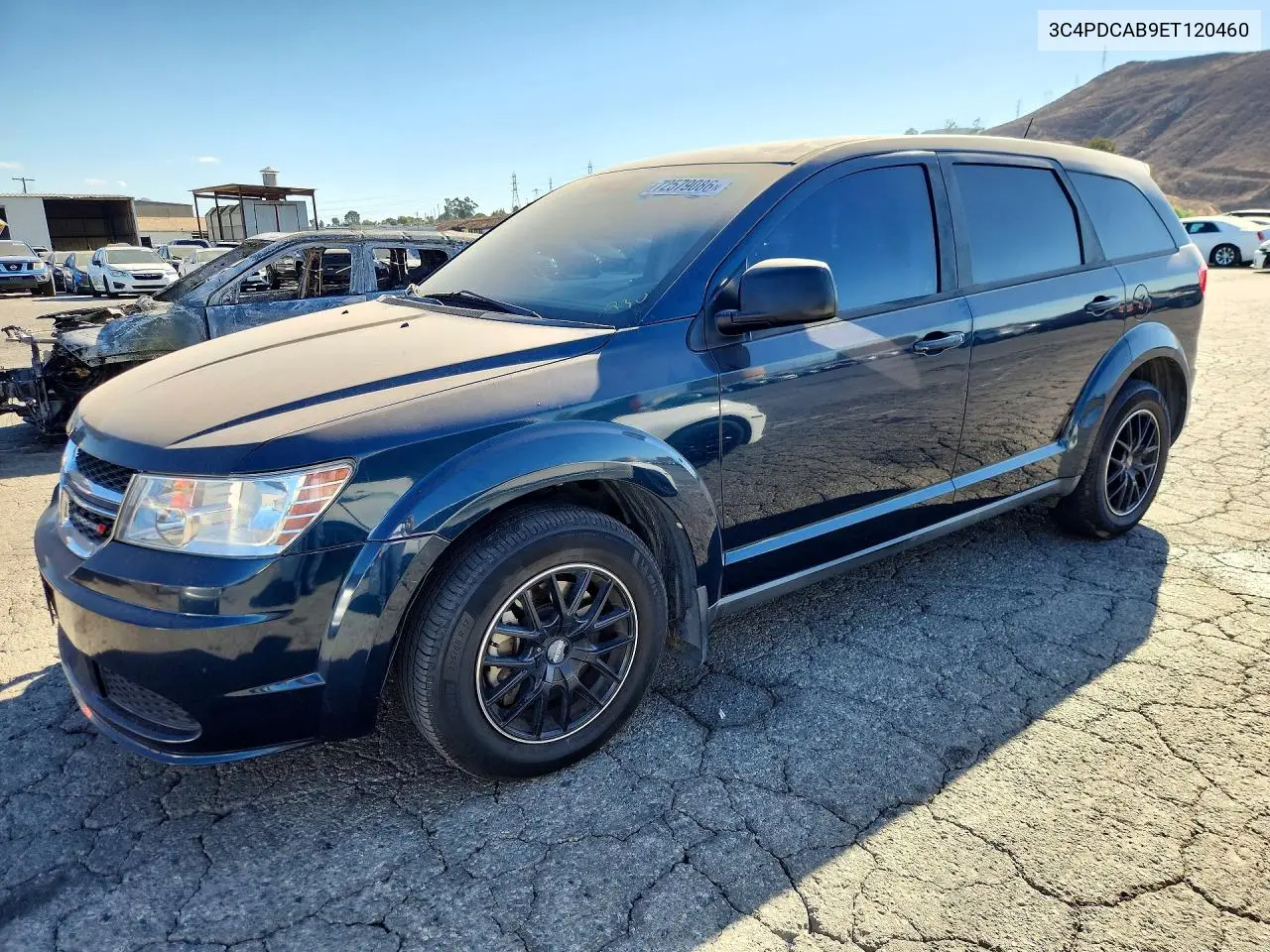 DODGE JOURNEY 2014, VIN 3C4PDCAB9ET120460