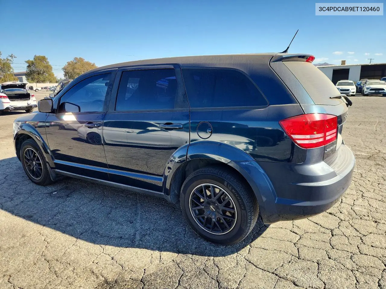 2014 DODGE JOURNEY VIN 3C4PDCAB9ET120460 — фото 2