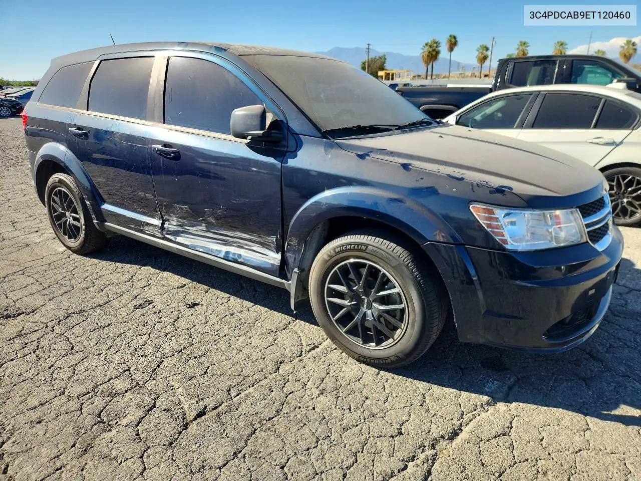 2014 DODGE JOURNEY VIN 3C4PDCAB9ET120460 — фото 4