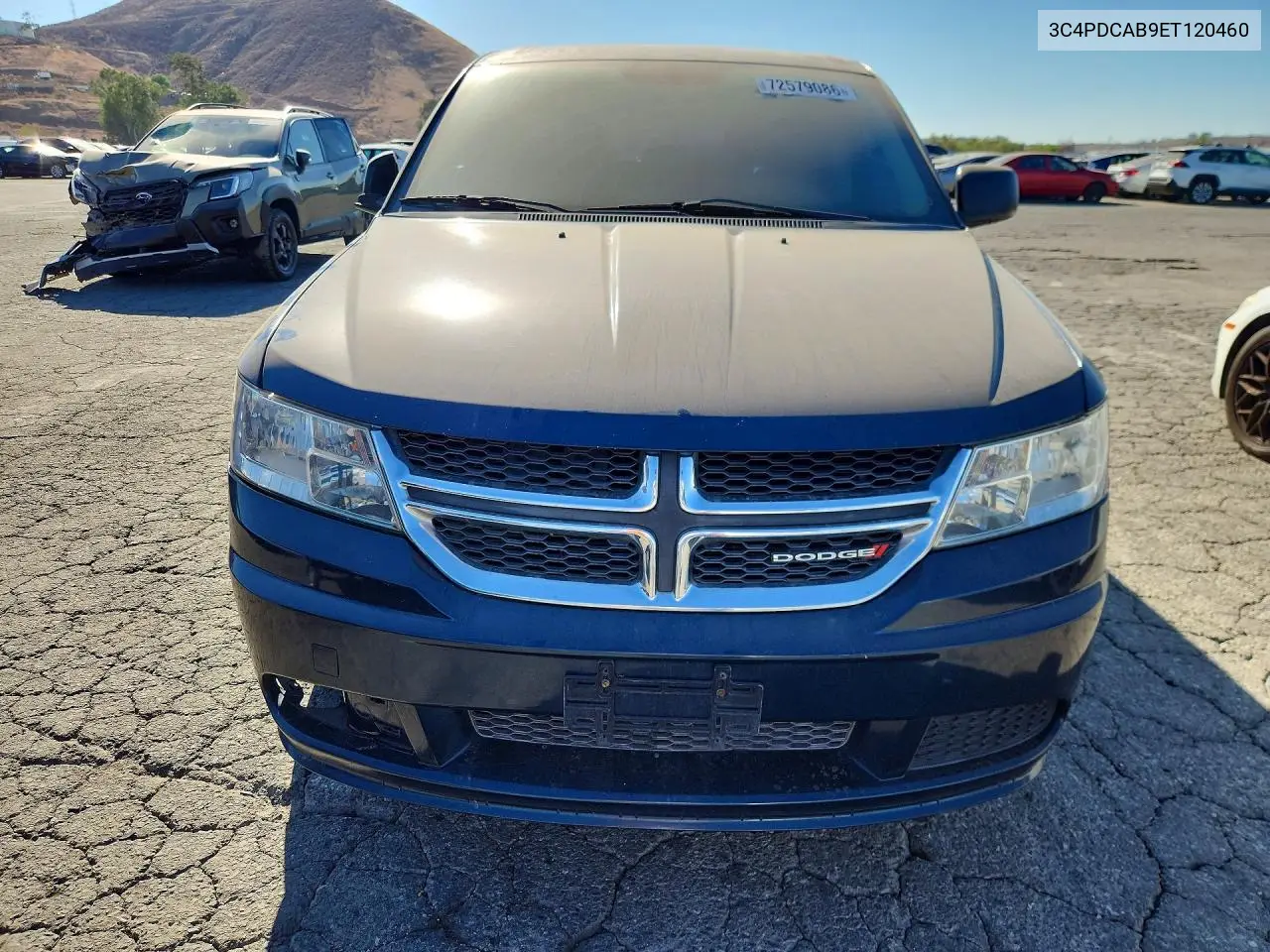 2014 DODGE JOURNEY VIN 3C4PDCAB9ET120460 — фото 5
