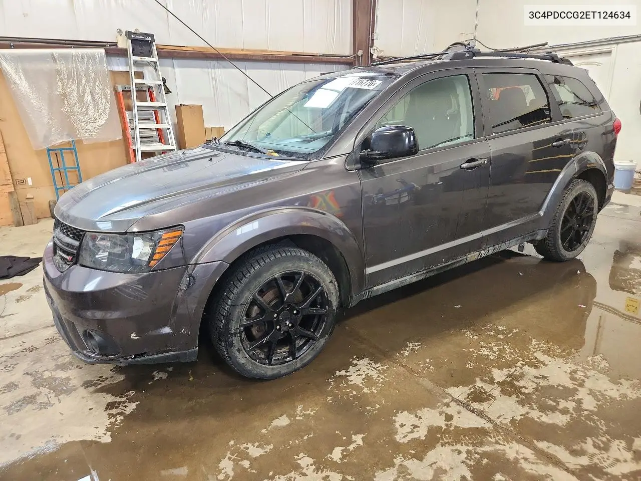 DODGE JOURNEY 2014, VIN 3C4PDCCG2ET124634