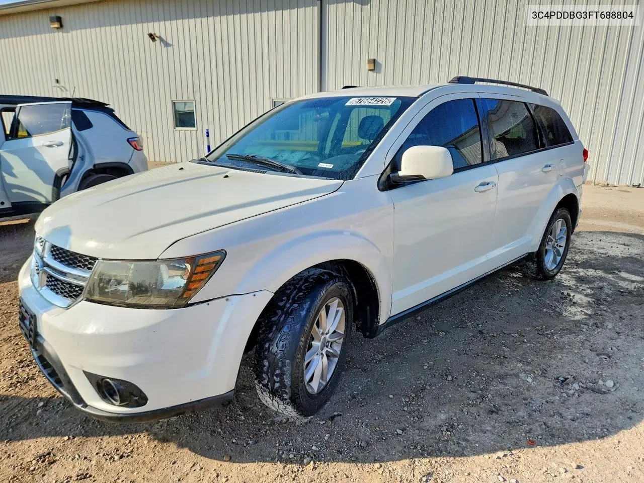DODGE JOURNEY 2015, VIN 3C4PDDBG3FT688804