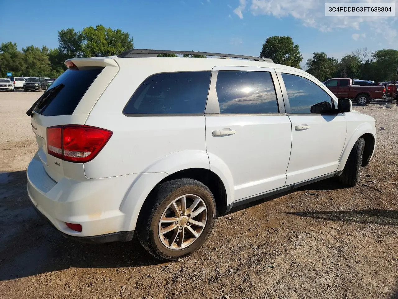2015 DODGE JOURNEY VIN 3C4PDDBG3FT688804 — фото 3